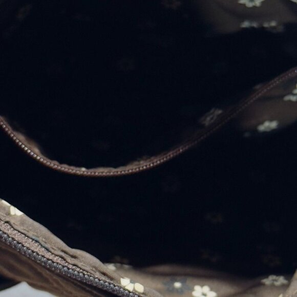 VERA BRADLEY Quilted Crossbody Bag With Adjustable Strap & Multi Pockets Brown - Picture 11 of 14